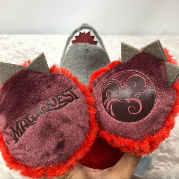 Build A Bear Great Wolf Lodge MagiQuest Charlock Red Dragon stuffed animal - Picture 5 of 14